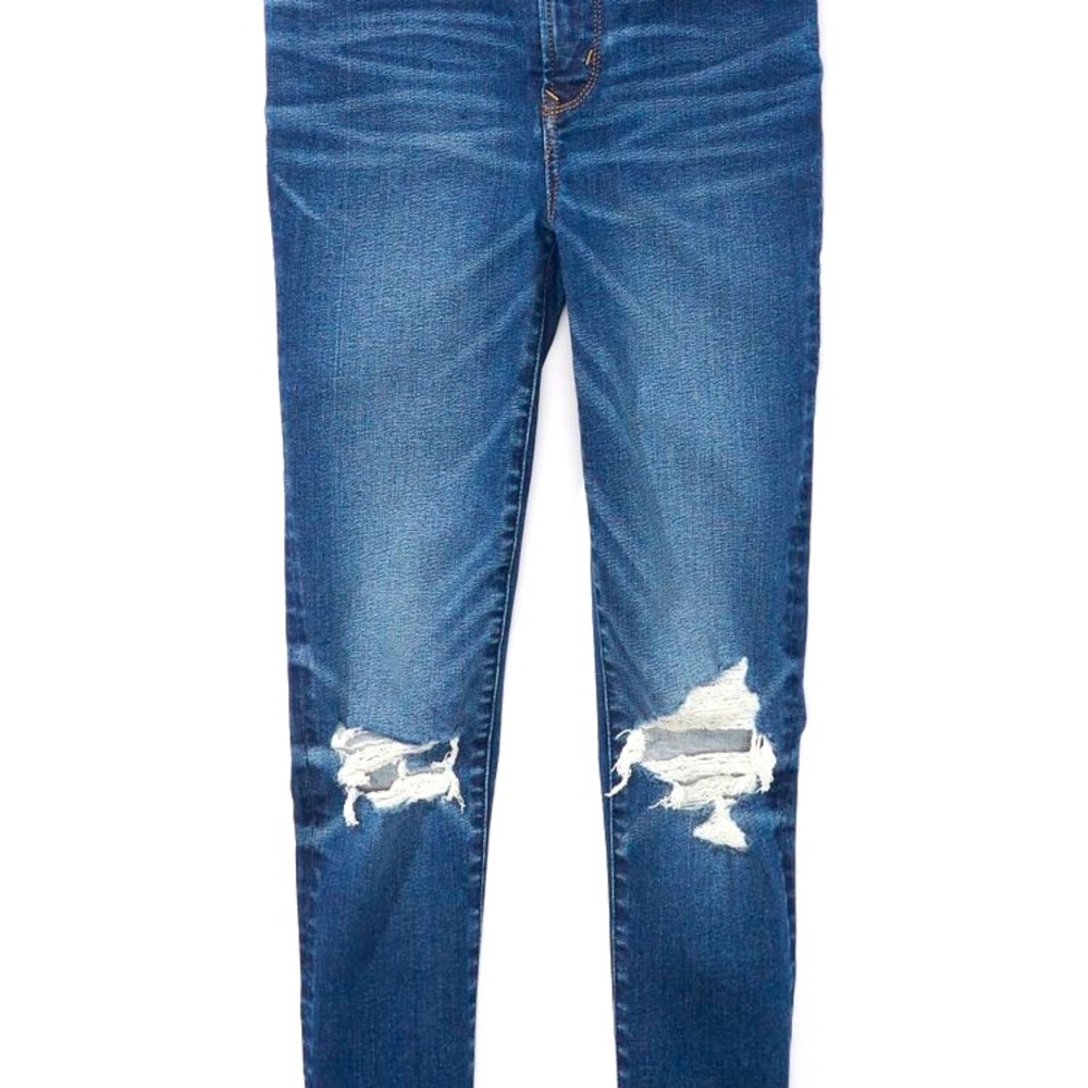 AMERICAN EAGLE SUPER HIGH RISE JEGGING 10 luxe